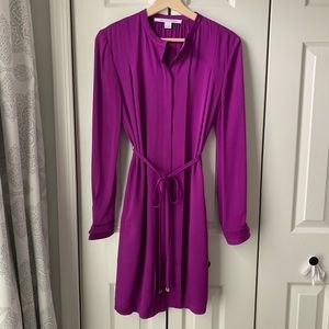 Diane Von Furstenberg Silk Shirt Dress